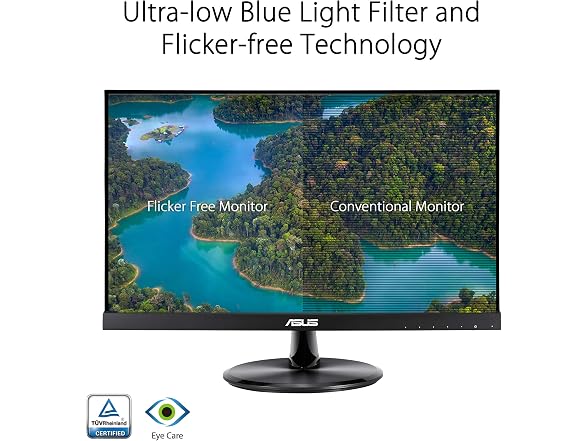 ASUS VP229Q 21.5 ASUS VP229Q 22 Eye Care Monitor | 1080 FHD