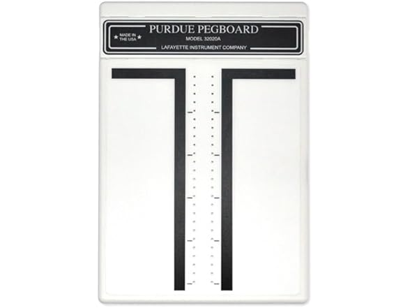  Lafayette Purdue Pegboard Test