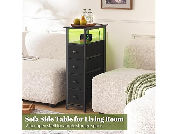 Yoobure narrow nightstand