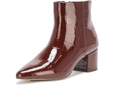 $9.99, Was $69.90, 85% Off! The Drop Women's Jessi Side-zip Block Heel Ankle dealfomo