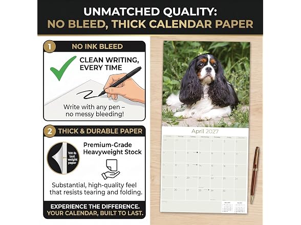 Cavalier Calendar 2026 2027, 16-Month Cavalie