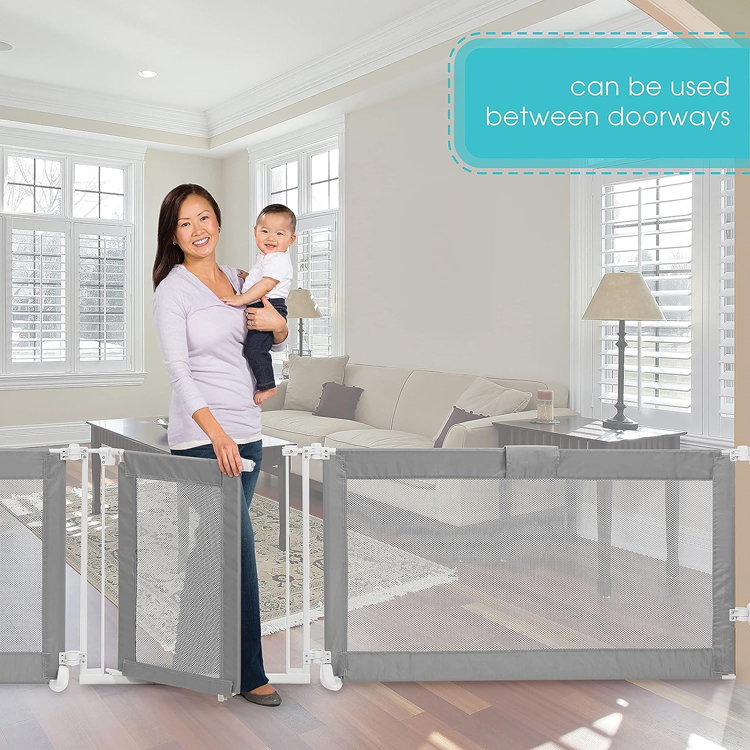 Summer Custom Fit Walk-Thru Extra Wide Gate - Gallery 10