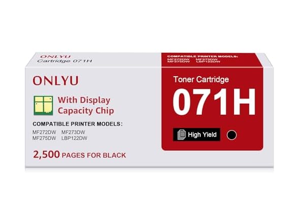 ONLYU Compatible for Canon 071H 071 Toner