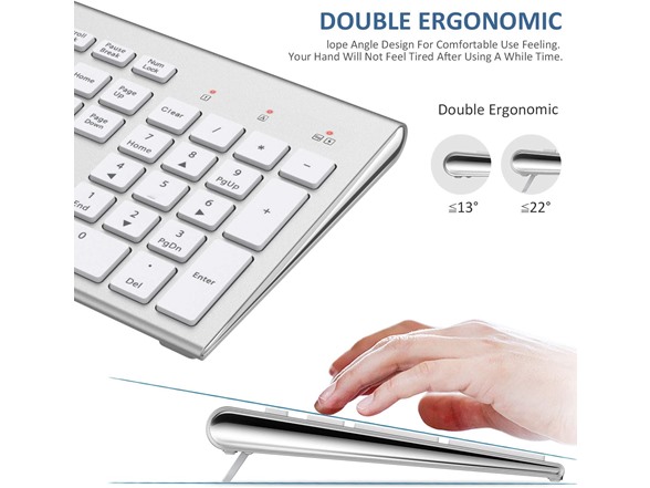 Wireless Keyboard & Mouse Dual System
