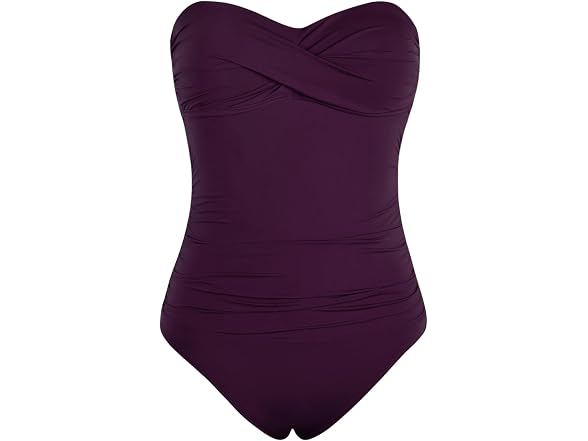 Hilor Women (14) Bandeau One Piece Front Swimsuits