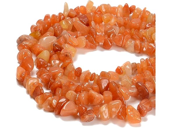 Natural Red Aventurine Gemstone Chips