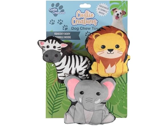 Elephant Lion Zebra