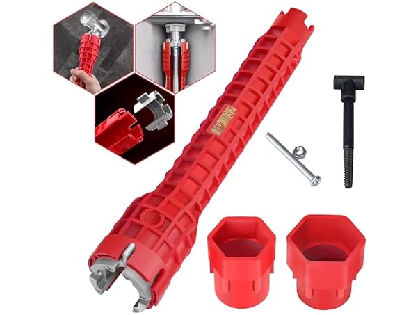$9.99, Was $14.99, 33% Off! Generic CON-23 8 in 1 Sink Wrench dealfomo