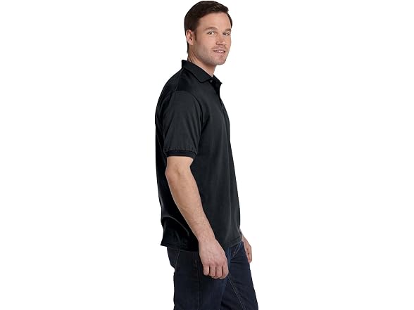 Hanes Men (4XL) Stedman Jersey Knit Polo Shirt