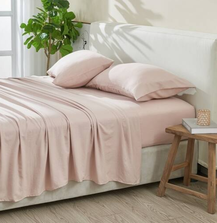 Pre-Washed Microfiber Ultra-Soft Solid Bed Sheet Set - Gallery 9