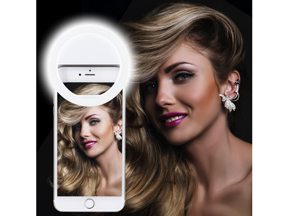 Rechargeable Clip-on LED Selfie Light