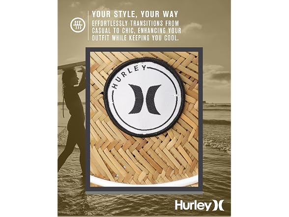 Hurley Women (OS) Straw Hat