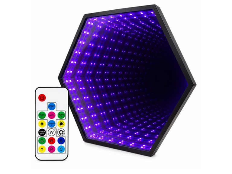 Prime Connect USB Powered LED Infinity Mirror with Remote