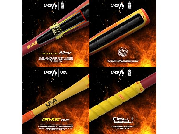 Easton | 2025 | Hype FIRE Baseball Bat | USSSA | -5 Drop | 2 3/4' Barrel | 30 inch 