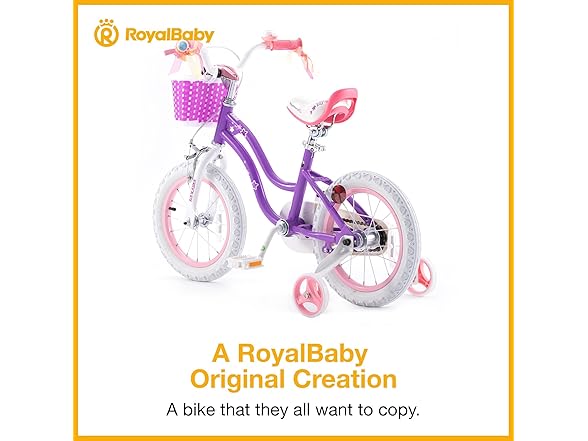 RoyalBaby Stargirl Kids Bike 14 Inch