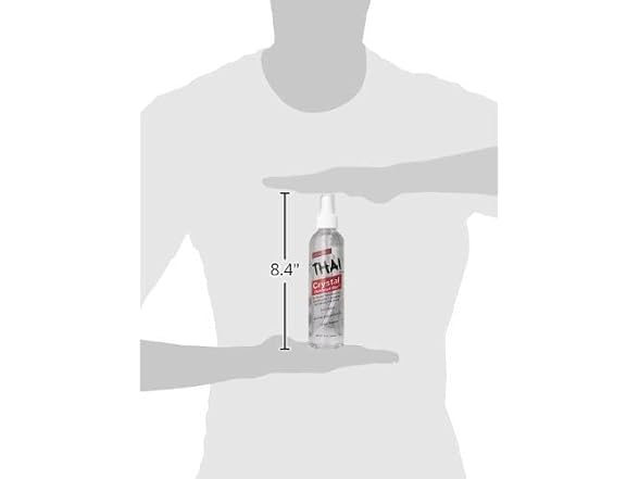THAI Natural Crystal Deodorant Mist Spray 8 Ounce