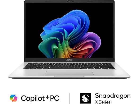 ASUS Vivobook 14 Laptop Qualcomm Snapdragon X