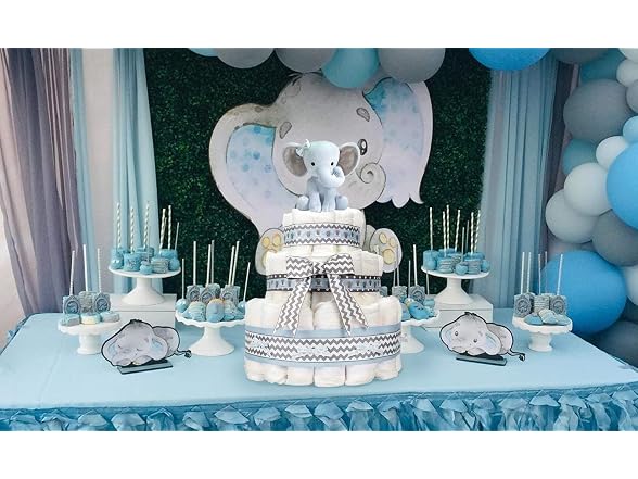 Baby Blue Celebration Double Face Satin