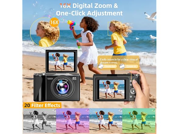Kasukani 4K Digital Camera