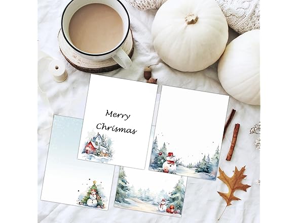 Generic Winter Blue Classic Snowman