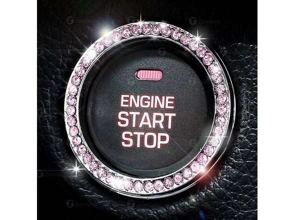 Zone Tech Pink Ring Emblem Sticker 10Pk