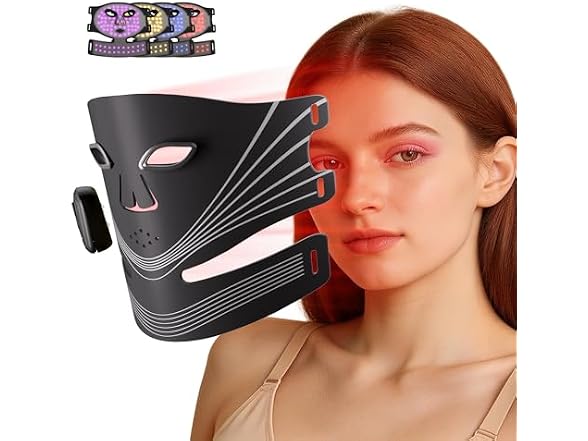 Red Light Therapy Mask for Face and Neck