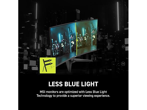 MSI MAG 321CQF E18W Monitor