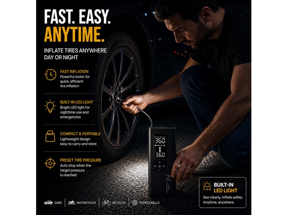 Air Pump Portable Wireless