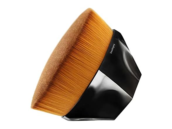 Flat Top Kabuki Makeup Brush w/Case