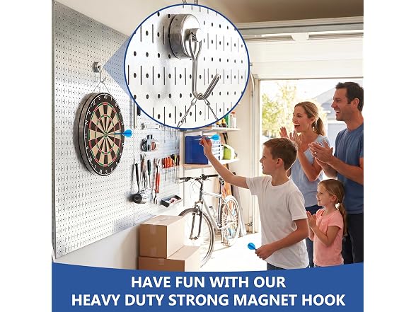 Tiergrade Magnetic Hooks 10-Pack Mixed