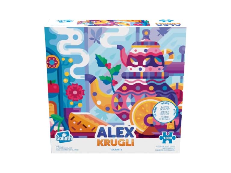 Goliath Alex Krugli: Tea Party 1000-Piece Puzzle