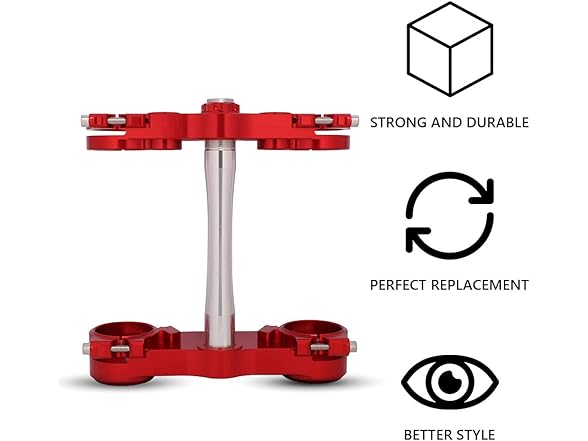 Triple Tree Clamp Suspension Triple Tree Clamp Front Fork Suspension For 110cc 125cc Pit Dirt Bikes 443472