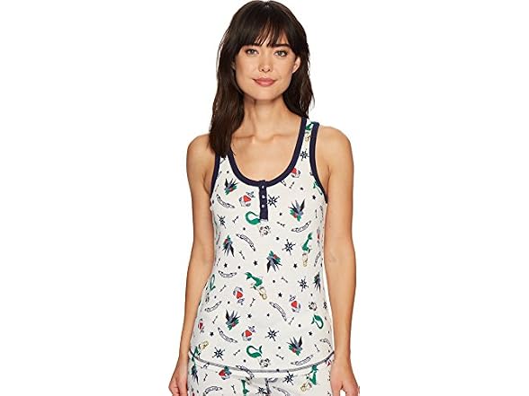 PJ Salvage Women Graphic Lounge Tank Top