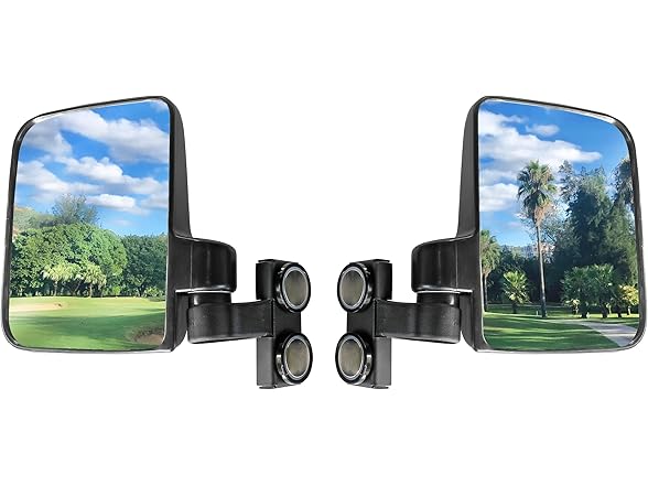 Universal Magnetic Golf Cart Side Mirrors