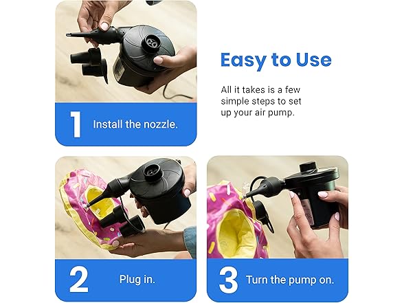 Etekcity Electric Air Pump for Inflatables