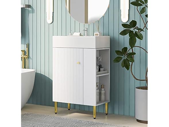 BNSPLY 22 Inch Bathroom Vanity with Sink