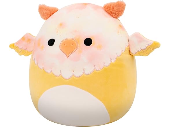 Squishmallows Original 12in Mito the Yellow Tie-Dye Griffin