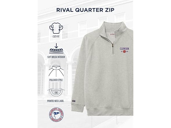 JanSport NCAA Rival Quarter-Zip Sweatshirt