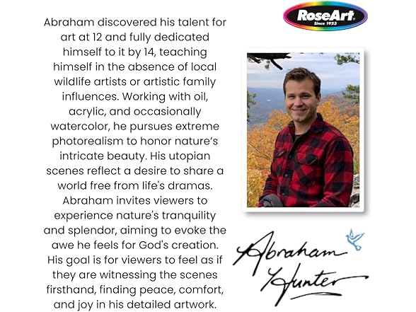 RoseArt - Abraham Hunter Cork Puzzle