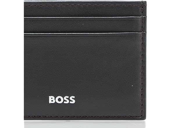 BOSS Randy Leather Credit Card Holder