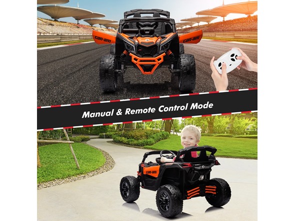Electric Ride on UTV Car Orange