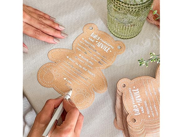 Kate Aspen Teddy Bear Advice Cards and