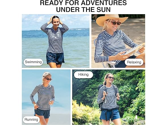 Kanu Navy Valencia LS Swim Shirt (S)