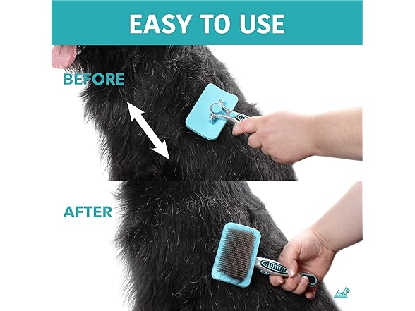 Groomist Ergonomic Pivoting Slicker Brush