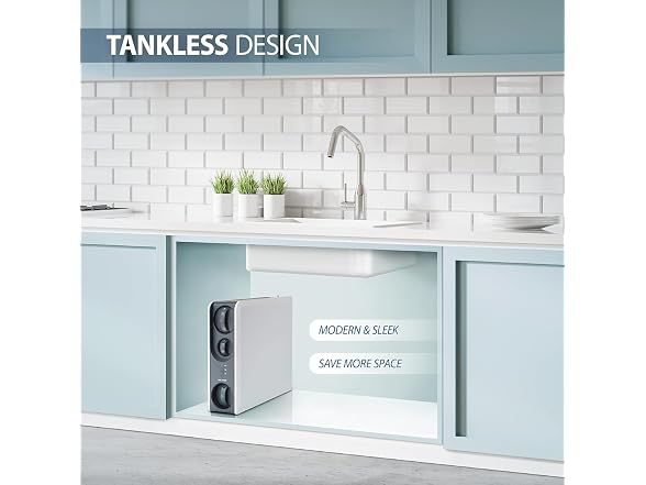 APEC WATER Tankless Reverse Osmosis 3-Stage Water Filter System