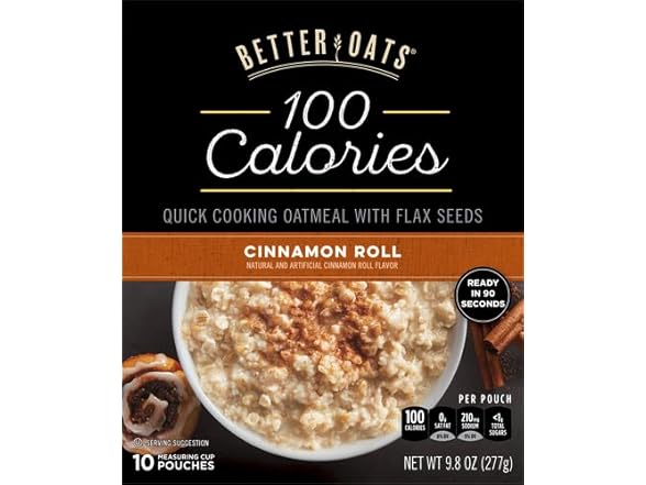 Better Oats Cinnamon Roll 9.8oz