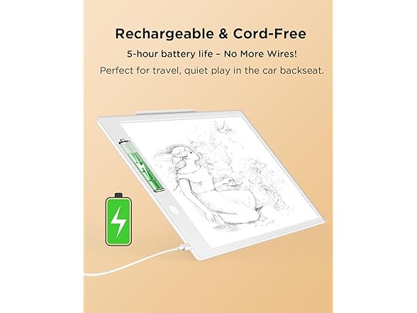 Barito Rechargeable A4 LED Tracing Tablet