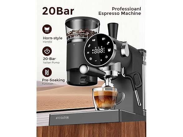 avigator 20 Bar Espresso Machine