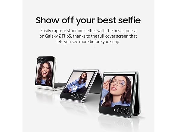 (NEW) Samsung Galaxy Z Flip5 AI Smartphone (Unlocked)