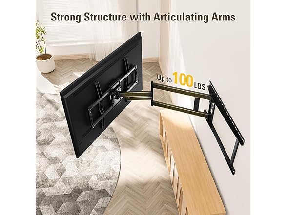Mounting Dream Long Arm TV Wall Mount | 37-75"